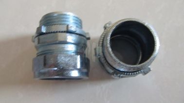 EMT สายไฟและอุปกรณ์ประกอบ NPT Thread Zinc EMT เครื่องเชื่อมต่อการบด