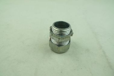 EMT สายไฟและอุปกรณ์ประกอบ NPT Thread Zinc EMT เครื่องเชื่อมต่อการบด