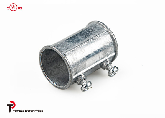 1/2 &quot;ไฟฟ้าท่อ Fittings เหล็กเหล็กกระปุก EMT ชุดสกรูการเชื่อมต่อสําหรับท่อ